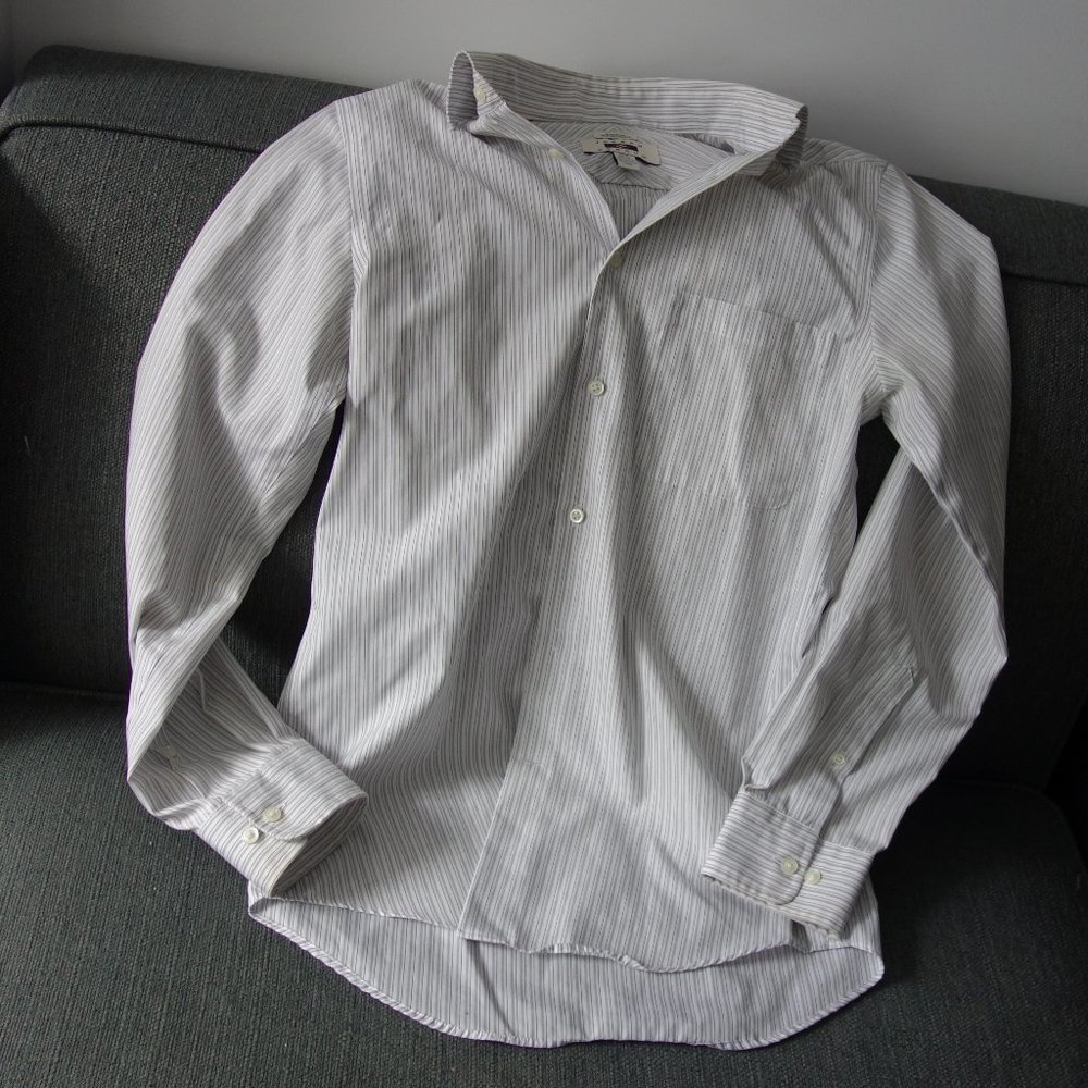 Joseph Abboud Non-Iron 14.5 32/33 100% Cotton Dress Shirt